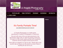 Tablet Screenshot of lilangelssacramento.com